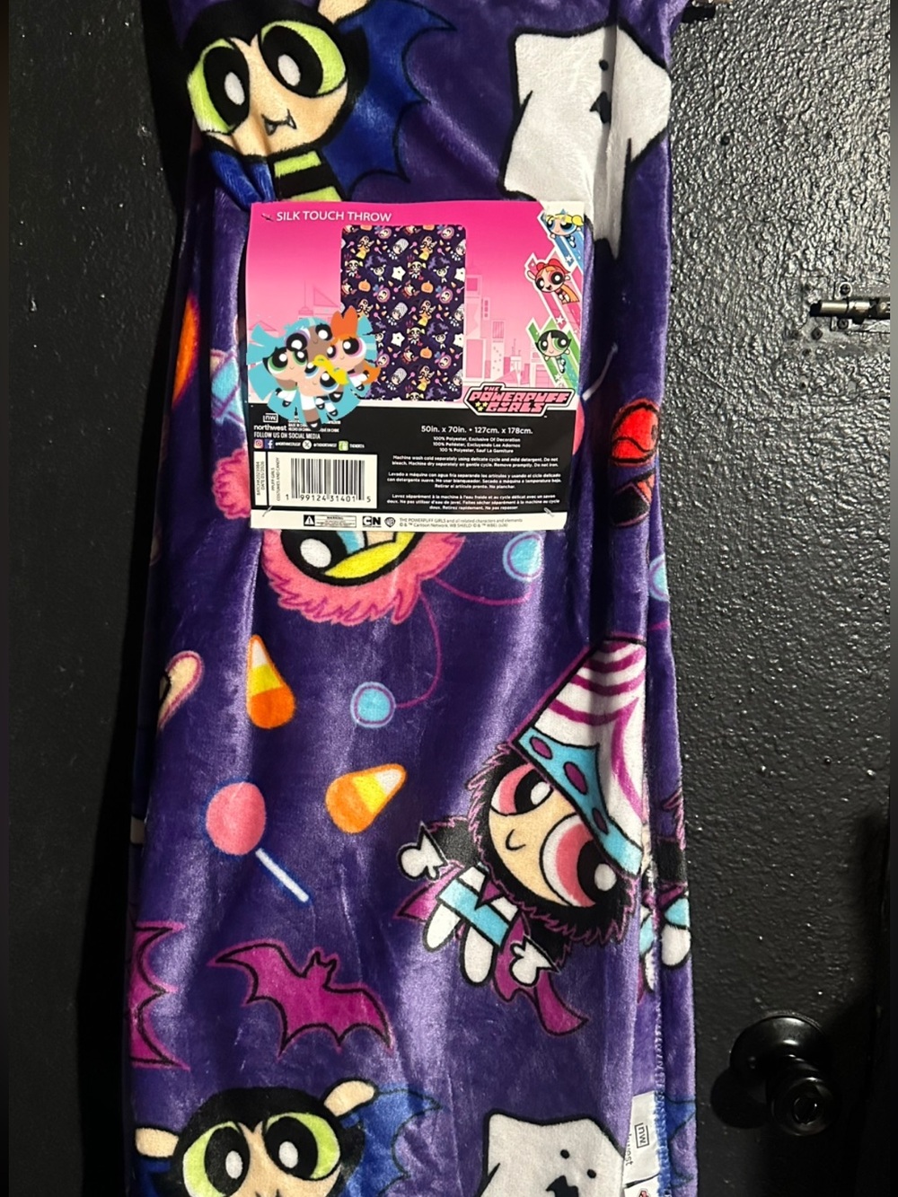 VIRAL Halloween Powerpuff Girls Blanket